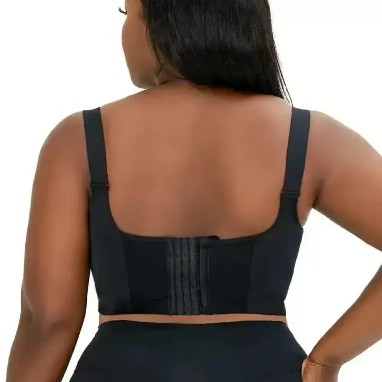 Full-Figure Push-Up Plunge Bra with Deep V for Plus Sizes Bra - Image 3